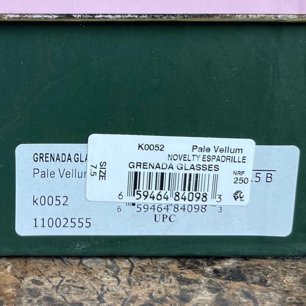 NEW kate spade newYork Granada Glasses Espadrilles - Picture 16 of 16